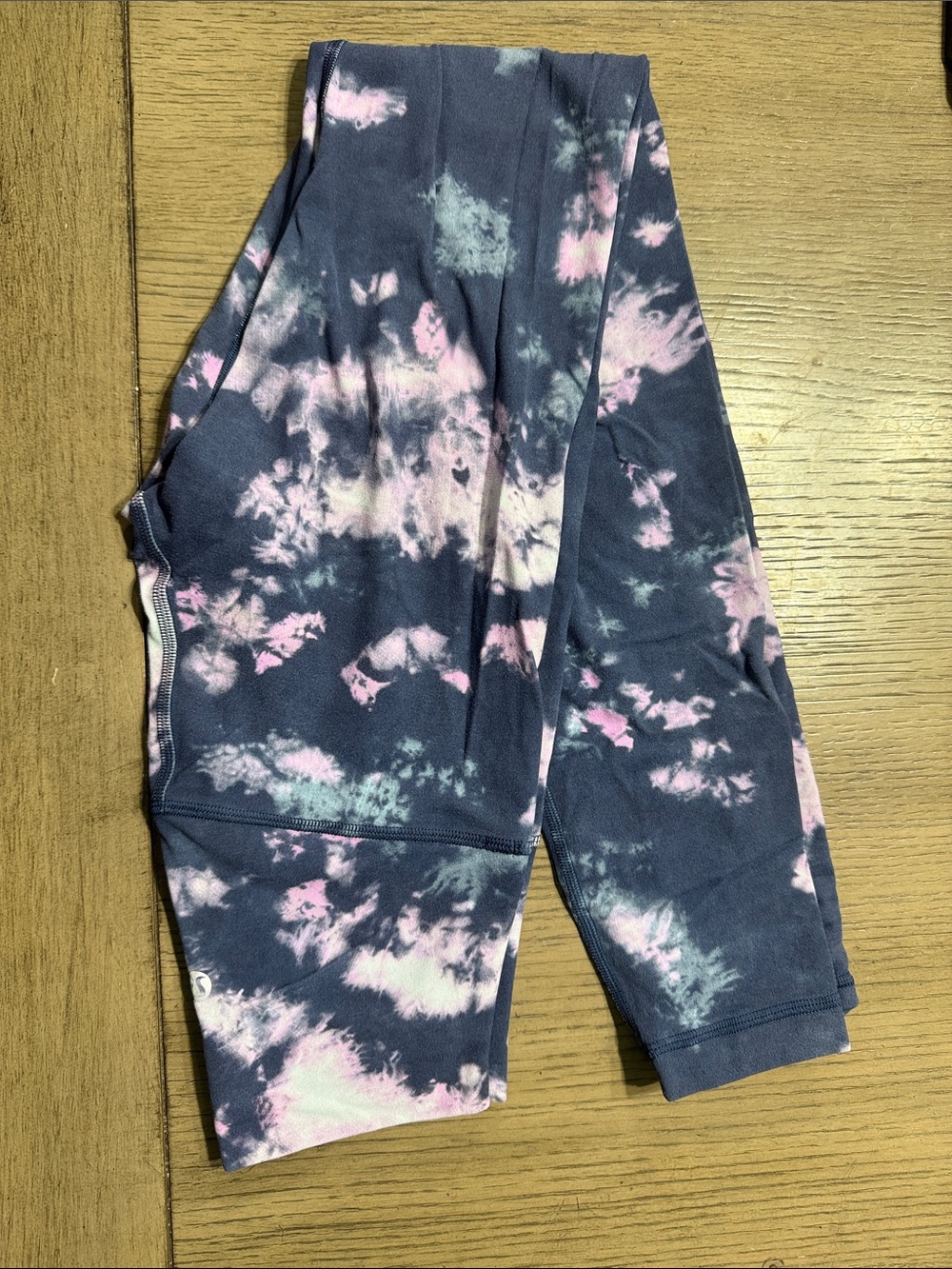 Lululemon navy & purple leggings